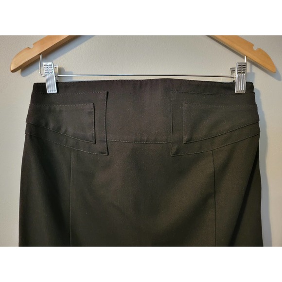 Express Back Buckle Black Mini Skirt - Picture 2 of 7